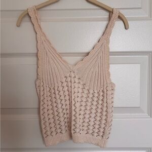 H&M Cream Knit Camisole